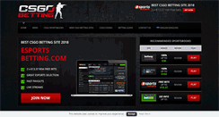 Desktop Screenshot of csgo-betting.com